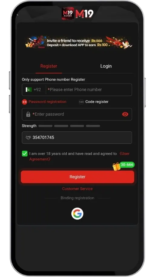 M19 Register
