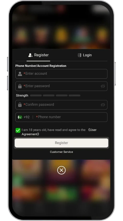 WGS456 Game Register